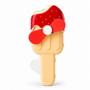 Fan Bubbles Popsicle Mini Hand Fan