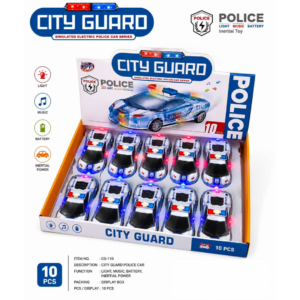 Police Guard Simulated Electric Police Car Series