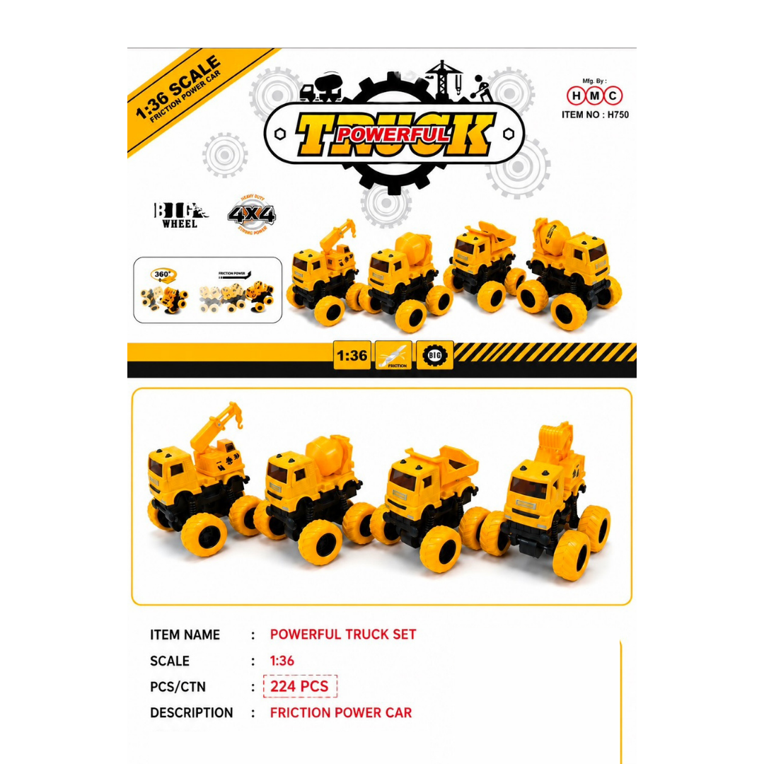 Super Construction Inertia Car