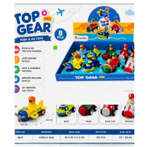 Top Gear Race Push & Go Toys
