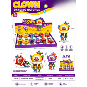 Clown Dancing Octopus