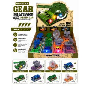 Shuang Run Gear Military Light Inertia Car