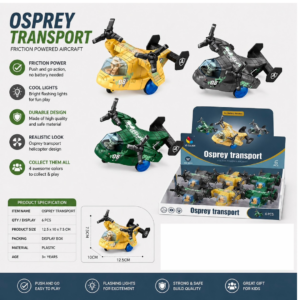 Osprey Transport Friction Powered Aircraft