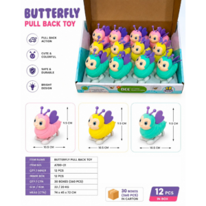 Butterfly Pull Back Toy